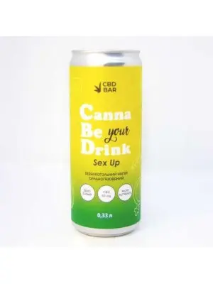 Купить CannaBeDrink SEX UP 330 мл 50 мг CBD ⭐️ Напиток из КБД